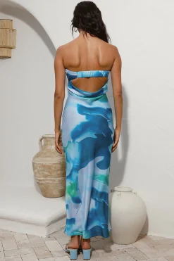Right Here Maxi Dress Blue