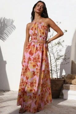 Rosetta Dreams Maxi Dress Pink