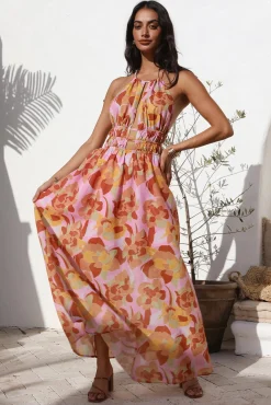 Rosetta Dreams Maxi Dress Pink