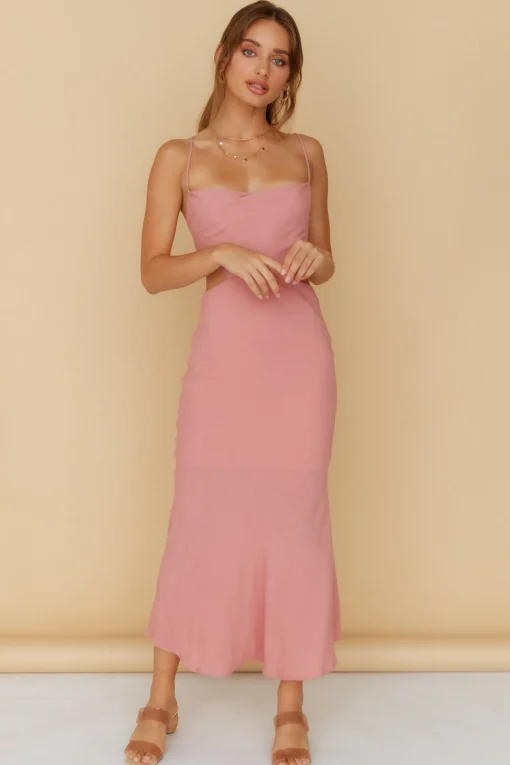 Running To You Maxi Dress Blush