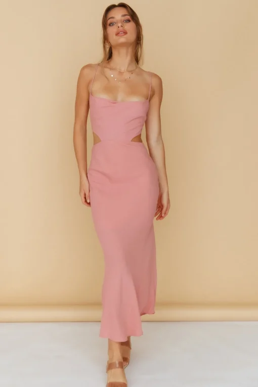 Running To You Maxi Dress Blush
