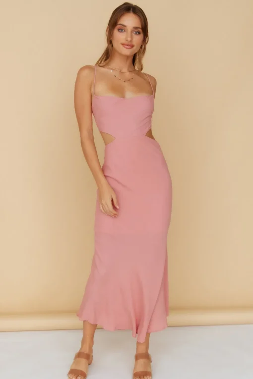 Running To You Maxi Dress Blush