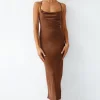 Sanctuary Maxi Dress Brown
