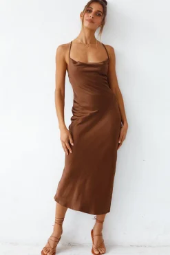 Sanctuary Maxi Dress Brown