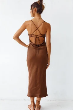 Sanctuary Maxi Dress Brown