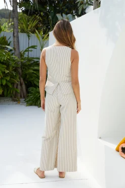 Seaside Serenity Pants Brown