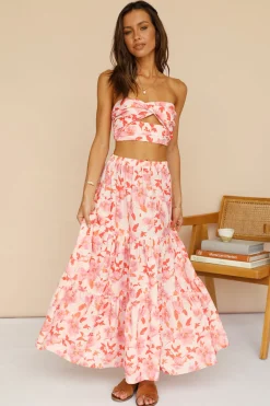 Secret Message Maxi Skirt