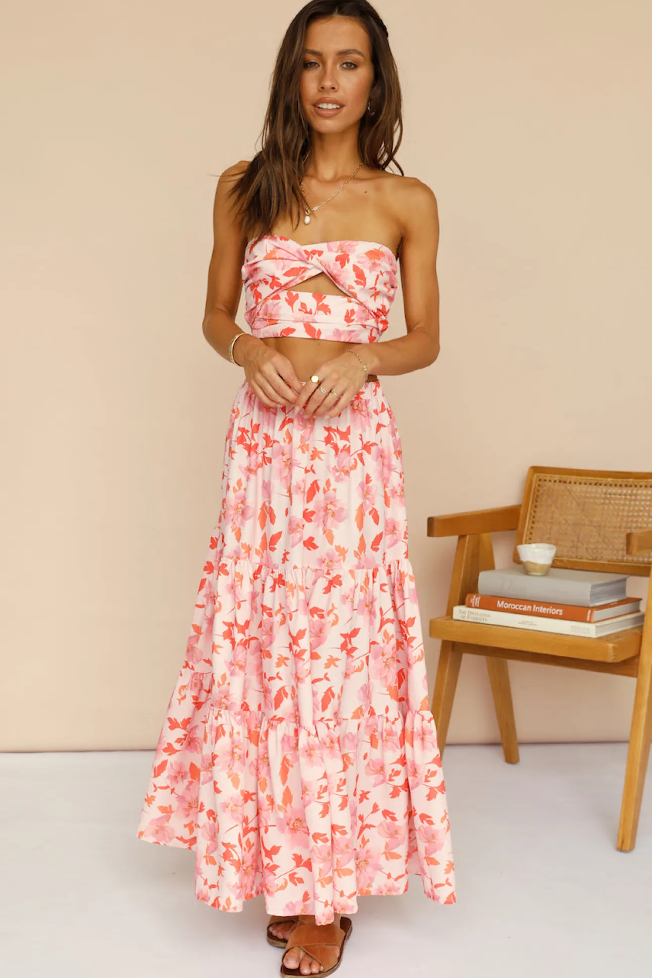 Secret Message Maxi Skirt