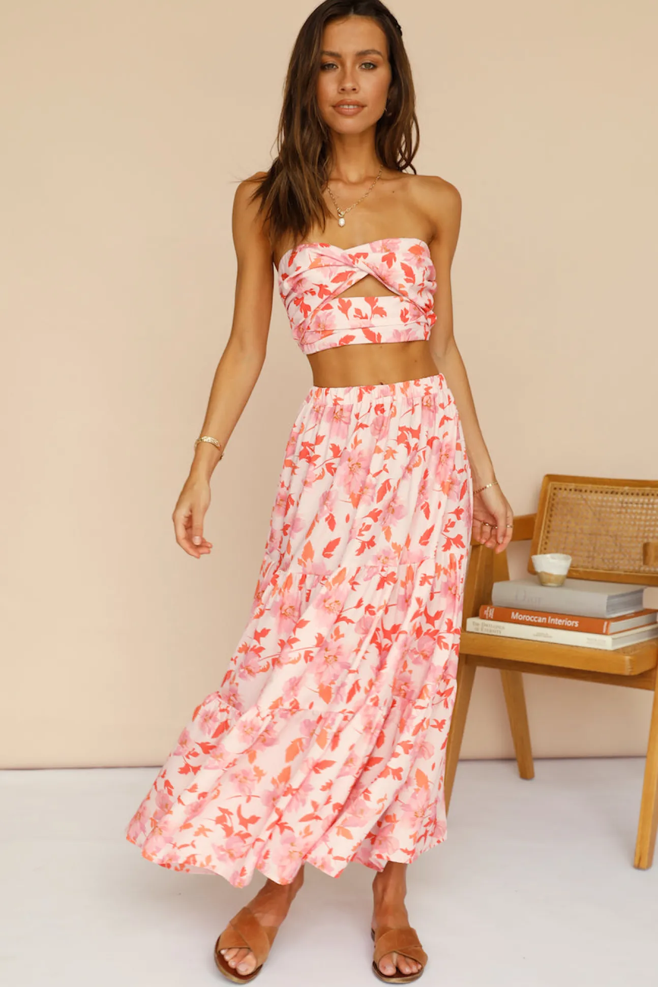 Secret Message Maxi Skirt