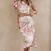 Serenity Midi Skirt Pink