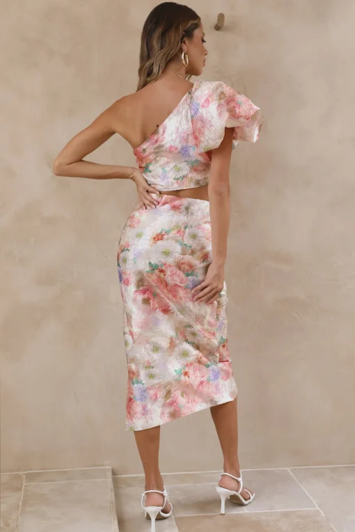 Serenity Midi Skirt Pink