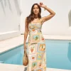 SEVEN WONDERS Agata Midi Dress Agata Print