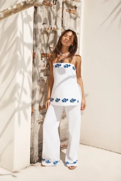 SEVEN WONDERS Amalia Top Blue