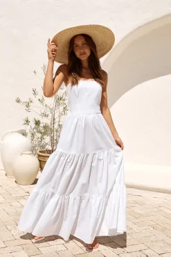SEVEN WONDERS Bristol Maxi Dress White