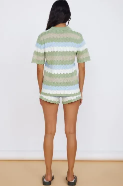 SEVEN WONDERS Cam Shirt Sage