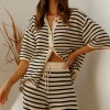 SEVEN WONDERS Cherie Knit Shirt Sand