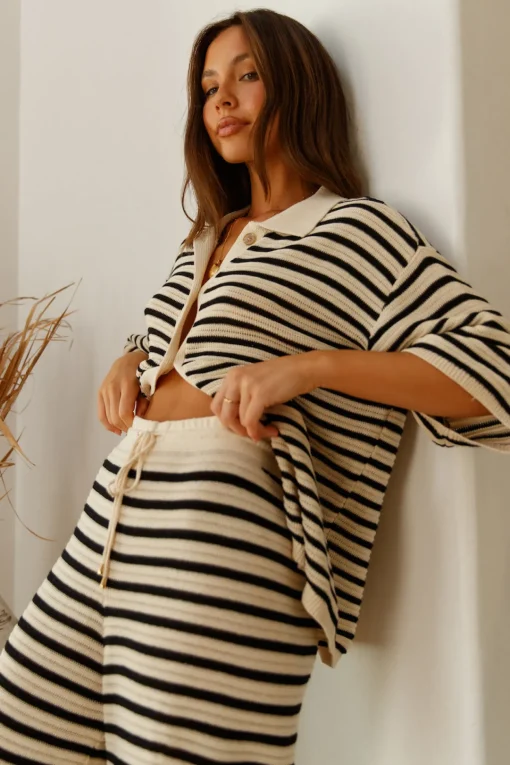 SEVEN WONDERS Cherie Knit Shirt Sand