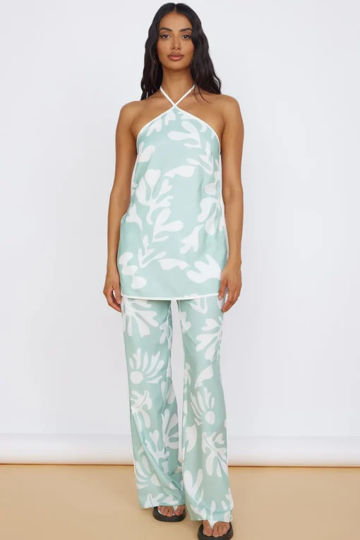 SEVEN WONDERS Ilah Pant Sage