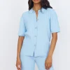 SEVEN WONDERS Kora Top Sky Blue