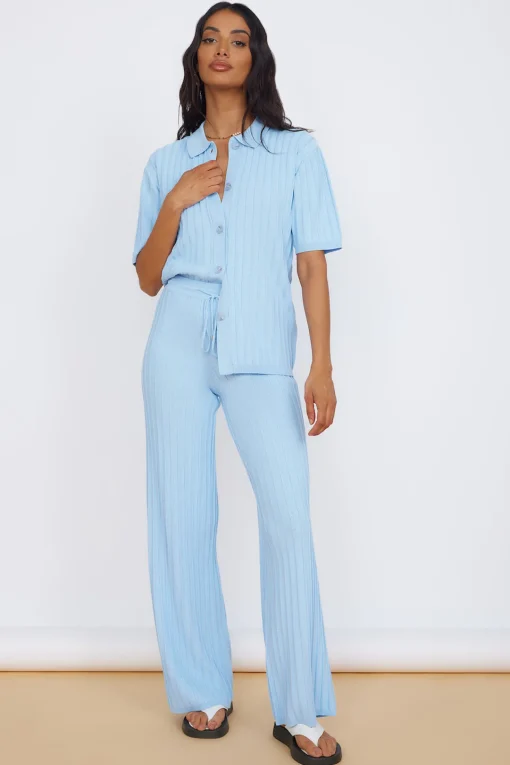 SEVEN WONDERS Kora Top Sky Blue