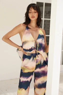 SEVEN WONDERS Oasis Top Purple