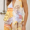 SEVEN WONDERS Palama Vest Top Palama Print