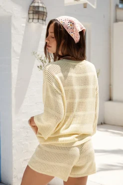 SEVEN WONDERS Samia Top Lemon