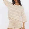 SEVEN WONDERS Samia Top Sand
