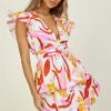 Simple Pleasures Dress Pink