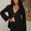 SNDYS August Oversized Top Black