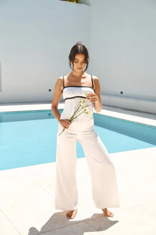 SNDYS Kingsley Top White