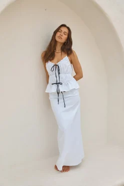 SNDYS Martina Top White