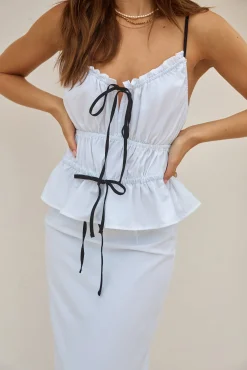 SNDYS Martina Top White