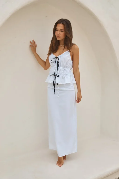 SNDYS Martina Top White