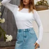SNDYS Sloane Top White