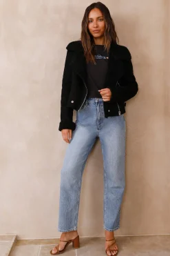 Snowy Mountains Jackets Black