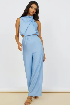 Song Of My Heart Jumpsuit Blue