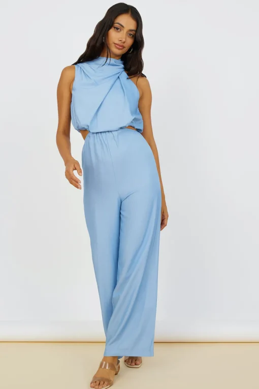 Song Of My Heart Jumpsuit Blue