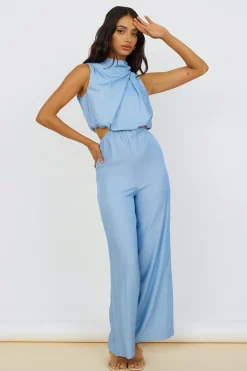 Song Of My Heart Jumpsuit Blue