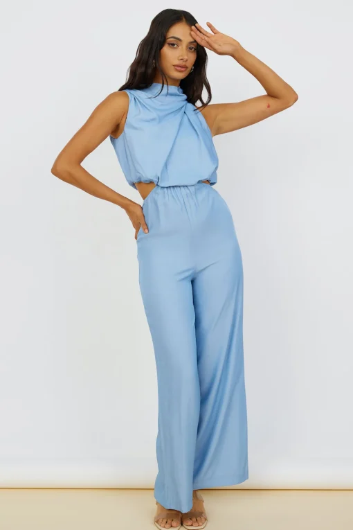 Song Of My Heart Jumpsuit Blue