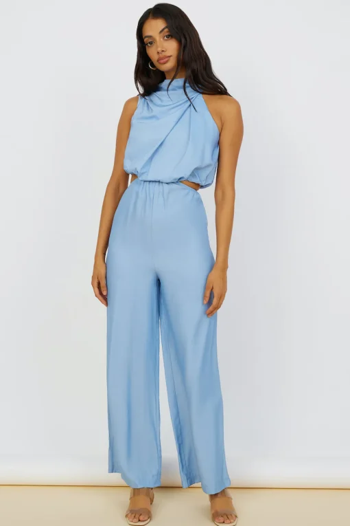Song Of My Heart Jumpsuit Blue