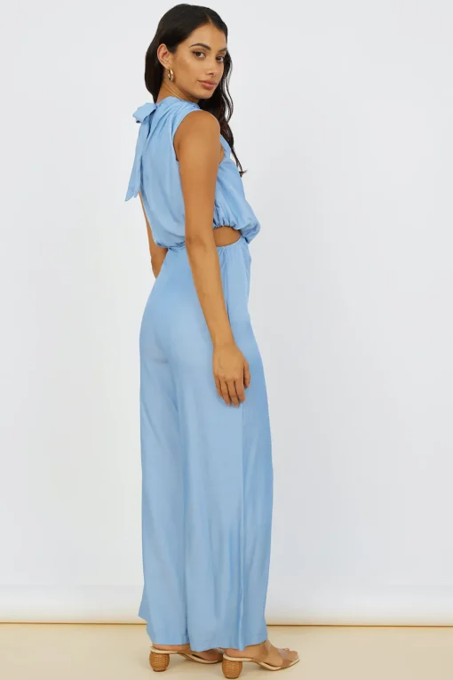 Song Of My Heart Jumpsuit Blue