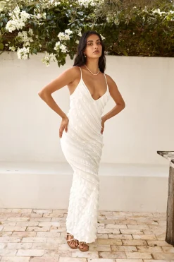 Sound Of Angels Maxi Dress White