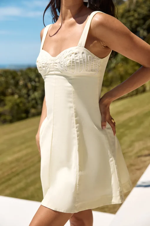 Sound Of Seas Mini Dress Yellow