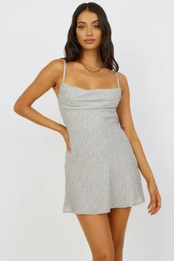 Springtime Lover Dress Grey