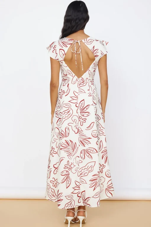 Star of Destiny Maxi Dress White