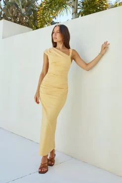 Summer Song Maxi Dress Yellow