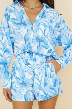 Summer Sweethearts Shorts Blue