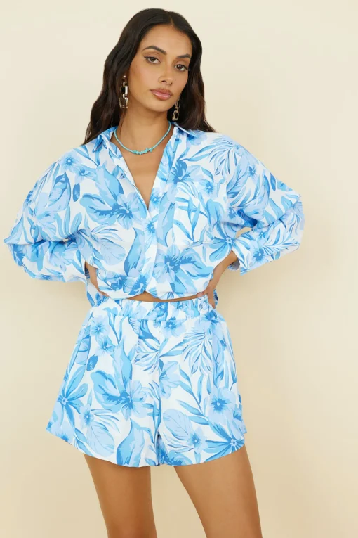 Summer Sweethearts Shorts Blue