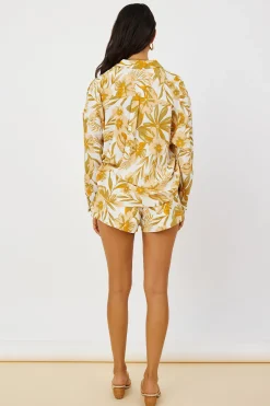 Summer Sweethearts Shorts Yellow